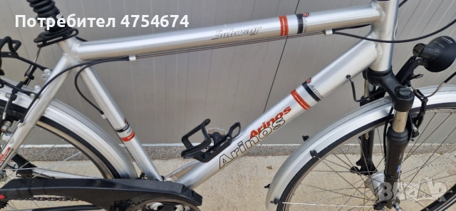 Алуминиев велосипед Arinos колело 28", снимка 4 - Велосипеди - 53767833