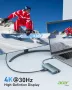 Acer USB C хъб с 4k HDMI, 9-в-1 USB C към Ethernet адаптер, 5Gbps USB-A 3.1 докинг станция, PD 100W, снимка 8