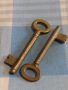 Два стари ключа от соца за брава за КОЛЕКЦИЯ ДЕКОРАЦИЯ БИТОВ КЪТ 40984, снимка 4