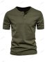Мъжка тениска Henry Crewneck Short Sleeve T-shirt Men's Slim fit, 6цвята - 023, снимка 7