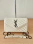 Чанта YSL-бяла/SG368, снимка 1