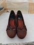 Кафяви обувки н. 41 естествена кожа, снимка 3