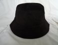 Дамска шапка рипсено кадифе в черен цвят, снимка 2