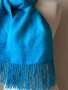 Тюркоазен шал от 100 % Alpaca, снимка 3
