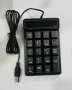 Мини Numpad клавиатура K4 ,черна, USB, снимка 1