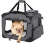 Транспортна чанта за кучета и котки Songmics Canvas, снимка 1