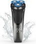 Нова безжична ротационна електрическа акумулаторнa самобръсначка за мъже грижа лице кожа красота, снимка 1 - Електрически самобръсначки - 41928024