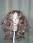 Руса към розово дълга перука 50 см за парти, снимка 1 - Аксесоари за коса - 42635946
