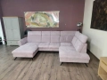 ПРОМОЦИЯ!!! П- образен ъглов диван от плат MM-ZE1162 - цвят люляк, снимка 11