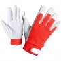 Работни ръкавици с агнешка кожа и трико, 5-пръста, снимка 1 - Градински инструменти - 26961005