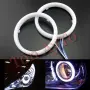 Лед Рингове Cotton LED Angel Eyes LED Рингове за Фарове 70мм 80мм 90мм 95мм 100мм Комплект , снимка 6