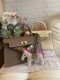 Чанта Кели*ЕРМЕС 25см*Hermes Kelly Mini*Epsom Leather Gold Hardware, снимка 13