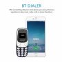 L8STAR BM10 Dual SIM Bluetooth-compatible Mini Bar Phone 2G GSM 0.66 Inch Screen Cell Phone, снимка 3
