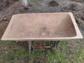 Стара голяма нощва,копанка,дървено корито , снимка 1