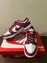 Оригинални Nike Dunk Low – бяло / бордо 43/27.5см, снимка 4