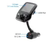 Трасмитер модулатор за автомобил FM Techstar® Bluetooth 4.0 AUX USB QC3.0 Display 1.8" MP3, снимка 9