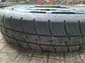Резервна гума тип патерица 5 по 112 голф 5 голф 6 тоаран шкода ауди А3 и др.Пълен комплект., снимка 4