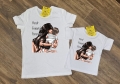 Еднакви тениски за майка и дете БЕЛИ на ПРОМОЦИЯ, снимка 8