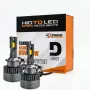 LED крушки за фар D2S D2R D2C 55W 6000K комплект 2 броя, снимка 1