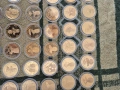 50 броя позлатени плакети медали бележити българи, снимка 3