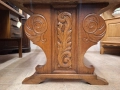 УНИКАТ! Маса за трапезария с богата дърворезба , снимка 5
