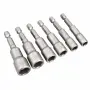 Комплект 5 накрайника за гайки 6–13 mm, снимка 2