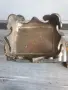 Япония 19-ти век 35см-7кг/стара японска бронзова ваза-кадилница с постамент, снимка 11