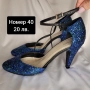 Разнообразие от празнични дамски обувки на ток номер 40, снимка 2