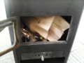   Камина - Височина  1 м / 32  - кв - ширина   60 / 55 . и печка на дърва  .        , снимка 3