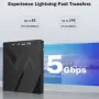 ВЪНШНО ЗАПИСВАЩО У-ВО CD, DVD +/-, RW 4K Hub 7in1, снимка 5