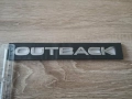 Subaru Outback емблема сребрист гланц, снимка 6