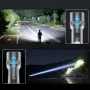 Акумулаторен LED фенер 10W със странична сигнална светлина, снимка 8