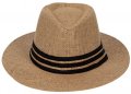  Мъжка лятна шапка, Диаметър с периферията: 34 см , снимка 1 - Шапки - 39968927