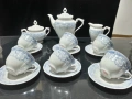 Стар български порцелан чаши за чай кафе , снимка 4