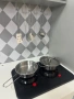 Детска дървена кухня с реалистични звуци и светлини - 91 x 30 x 102 см COSTWAY, снимка 3