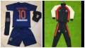 Детско Комплект + Екип Мбапе Детско ПАРИЖ Black White MBappe PSG New, снимка 2