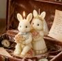 Комплект 2 молда зайци младоженци , снимка 7