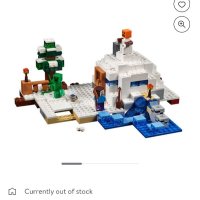 LEGO Minecraft Снежно скривалище 21120, снимка 12 - Образователни игри - 41406449