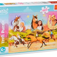 Детски пъзел: Трима приятели / Spirit Riding Free, снимка 1 - Игри и пъзели - 40588238