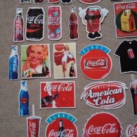 Цветни самозалепващи гланцирани стикер Кока Кола Coca Cola, снимка 6 - Аксесоари и консумативи - 41261721