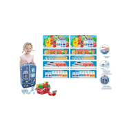 Детски хладилник, със светлина, звук и аксесоари, снимка 2 - Музикални играчки - 44552023
