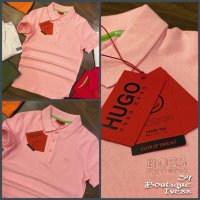 Hugo Boss мъжка тениска с яка 13 цвята , снимка 10 - Тениски - 35740872