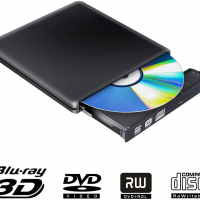 Външно Blu-Ray CD/DVD/RW  устройство, 3D Blu- Ray, USB 3.0, алуминиев корпус, снимка 1 - Други - 36154457