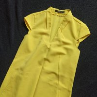 Reserved жълта рокля, снимка 4 - Рокли - 40594919