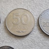 Монета. Грузия. 1, 5, 10, 20 ,50 тетри. и 1 и 2 лари . 7 бройки., снимка 7 - Нумизматика и бонистика - 42350851