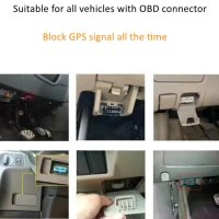 GPS Jammer Car OBD GPS Заглушител GPS BLOCKER Защита от Проследяване STOP Навигация Car GPS SHIELD, снимка 4 - Навигация за кола - 41370363