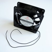 Вентилатор метален аксиален с втулка 220V 2P 0,1A 120х120х38mm, снимка 1 - Друга електроника - 42617453