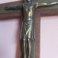 Стар кръст , Исус Христос 25х20см, снимка 6 - Други ценни предмети - 41394506