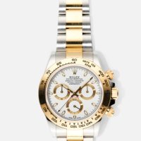Мъжки луксозен часовник Rolex Daytona Two-tone White dial 116503, снимка 2 - Мъжки - 41555630