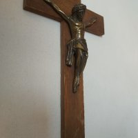 Стар кръст , Исус Христос 25х15см, снимка 10 - Други ценни предмети - 41394468